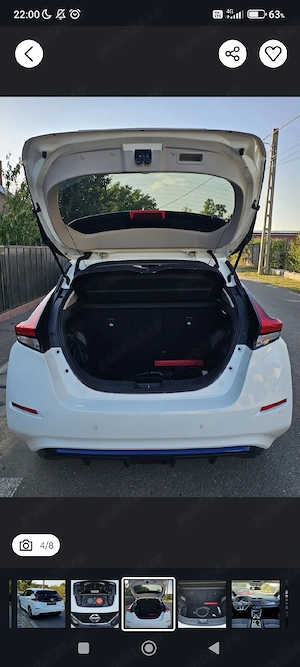 nissan leaf 2019 electrica Brasov - imagine 6