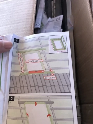 Geam luminator terasă , nou. Rama lemn - imagine 4