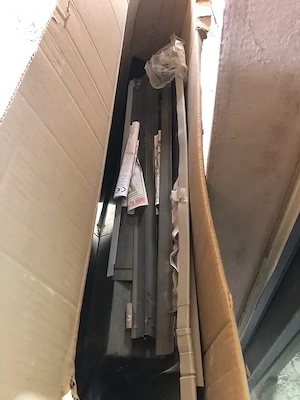 Geam luminator terasă , nou. Rama lemn - imagine 5