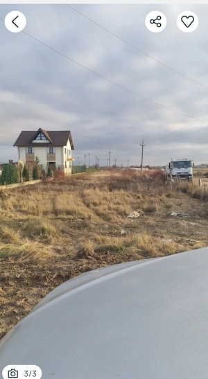 Teren intravilan Km23 A1 comuna Ulmi