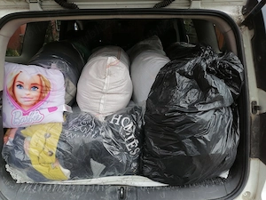 Donez 10 saci de haine 