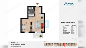 Comision 0!Vanzare apartament cu 1 camera in cartierul Zorilor - imagine 2