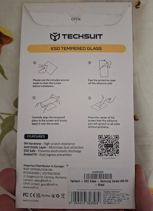 Vând folie sticlă,samsung Galaxy A53-5G