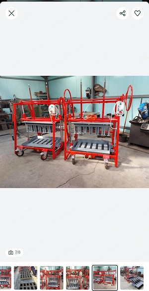 Vibropresa presa  masina boltari pavele,rigole,capac rigola