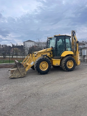 Buldoexcavator Komatsu 93 S5, an 2006, brat telescopic, cupa multifunctionala, rar, rca - imagine 6