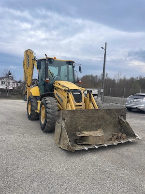 Buldoexcavator Komatsu 93 S5, an 2006, brat telescopic, cupa multifunctionala, rar, rca - imagine 7