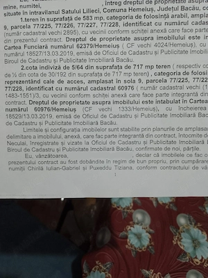 Vând cabanutaAfram 8m *4 m leagăn copii m.p.,29,5m*20 m deschidere la cale acces 60 mpLilieci Bacău  - imagine 2