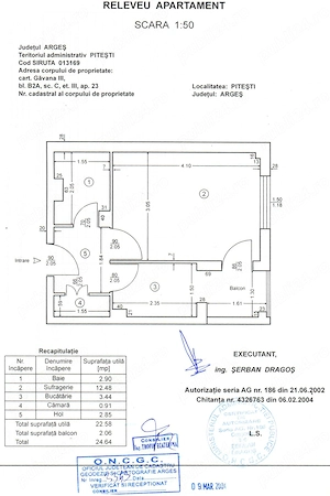 Vand Garsoniera - Gavana Pitesti - imagine 8