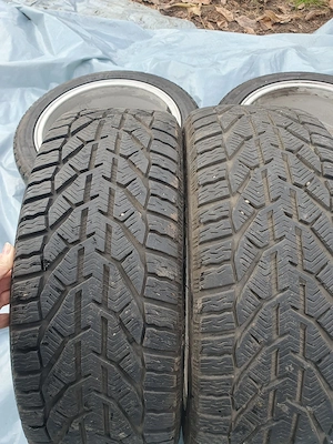 Vand jante 17'  5x112, 7Jx17H2, ET 54, Volksvagen Audi, cu anvelope de iarna RIKEN  225 45 R17 - imagine 3