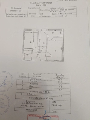 direct proprietar  vand inchiriez apartament 2 camere plus loc parcare - imagine 6