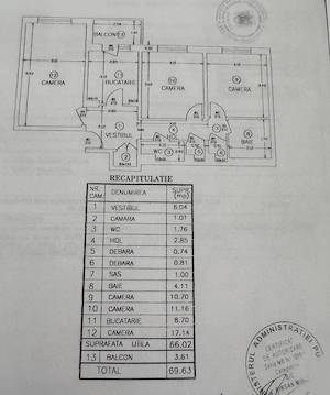 Drumul Taberei, 3 camere decomandat, renovat, etaj 6 8, vedere, sud - imagine 10