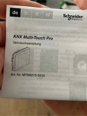 Vând panou touch pentru sistem smart home 