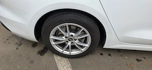 Roți (jante + anvelope) 17'' originale Audi (schimbate pentru un diametrumai mare) - imagine 2