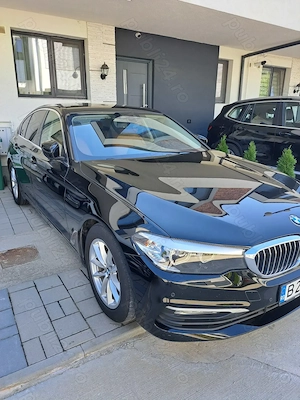 BMW 520d, 190cp, automată, sedan, culoare neagră - imagine 8