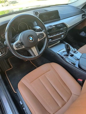  BMW 520d, 190cp, automată, sedan, culoare neagră - imagine 5