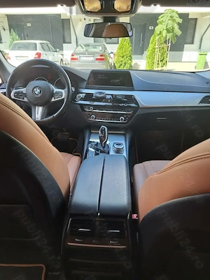  BMW 520d, 190cp, automată, sedan, culoare neagră - imagine 3