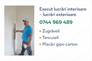 Execut lucrări constructii