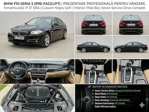 Bmw seria 5 f10 525xd luxury line - imagine 4