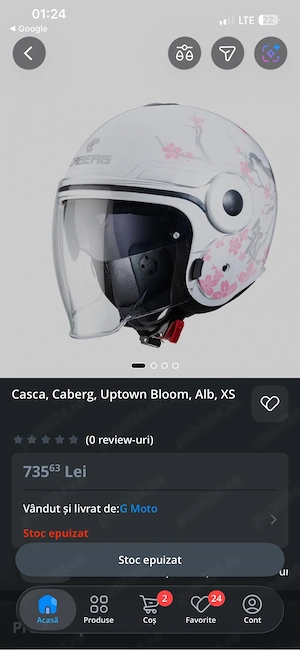 Casca CABERG (ochelari de soare integrati) - imagine 4