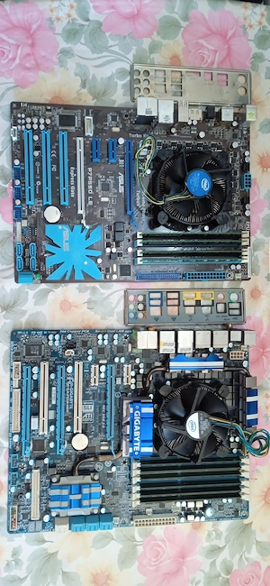 placa baza i7 860 Gigabyte PA-P55A-UD6, Asus P7755D LE kit 16-24 gb ddr3