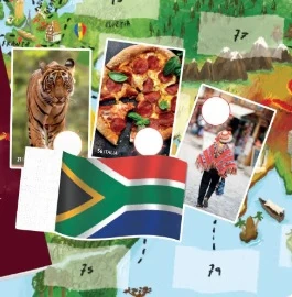 Set COMPLET 96 cartonase Expeditie in jurul lumii 3 (Mega Image)