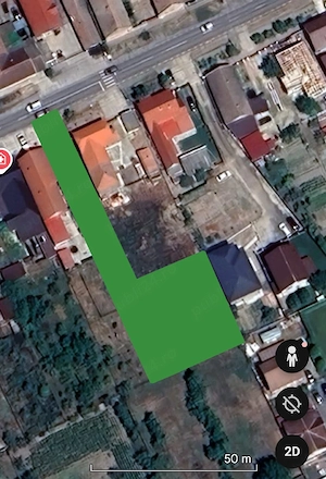 1100mp intravilan, ideal pentru duplex, centru Utvin, front 28m