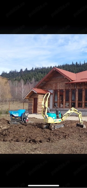 yanmar sv08 1065kg - imagine 4