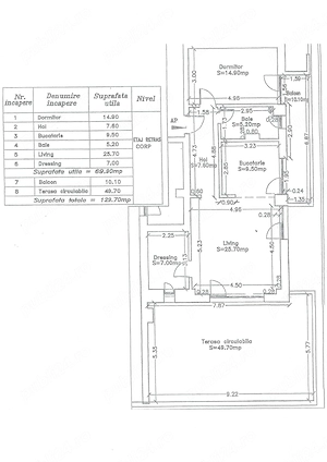 Apartament Penthouse IRIS Armoniei - Nou si mobilat ! - imagine 10