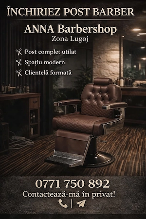 Colaborare Frizerie Lugoj jud Timis