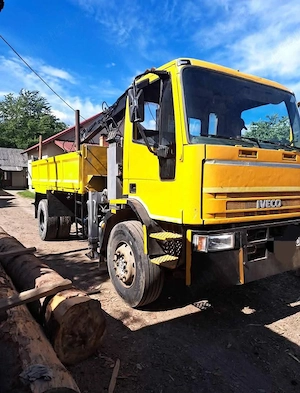 Iveco basculabil cu macara  - imagine 3