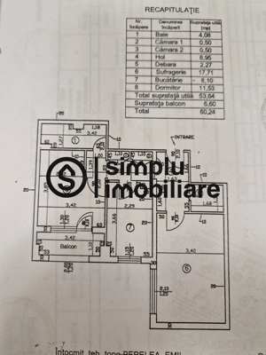 2 decomandate, etaj 3/7, Sara - 122 500 Euro - imagine 9