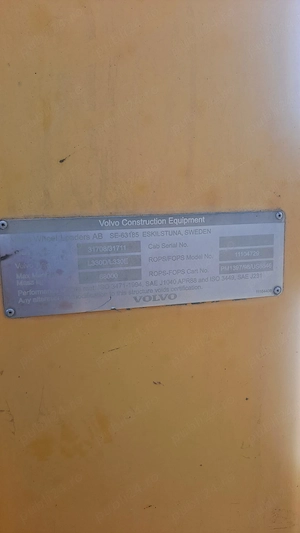 Incarcator cu o cupa Volvo L330E - imagine 5