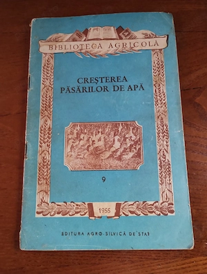 171. Carte, Creșterea păsărilor de apă, 1955, Ștefan Boian