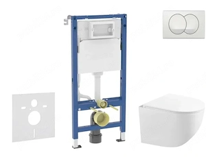 Geberit Duofix - Set pentru montare încastrată + toaletă compactă Gaia