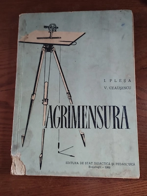 174. Carte, Agrimensura, 1960, I. Plesa, V. Ceaușescu 