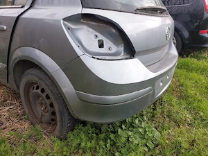 Bară spate Opel Astra H Hatchback – Argintie - imagine 2