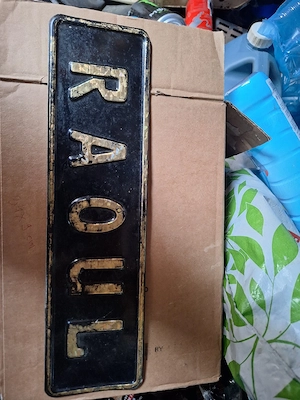 Plăcuță aluminiu - imagine 2