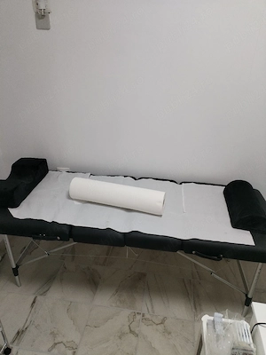 Pat cosmetica 4 sectiuni negru - imagine 4