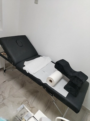 Pat cosmetica 4 sectiuni negru - imagine 5