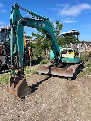 Excavator CASE pe roti, buldoexcavator si Bobcat excavator Yanmar - imagine 5