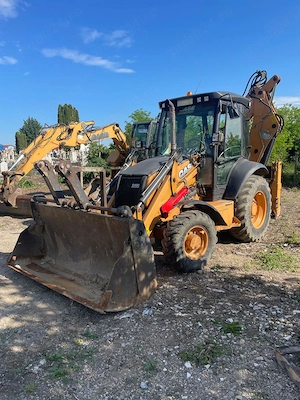 Excavator CASE pe roti, buldoexcavator si Bobcat excavator Yanmar - imagine 3