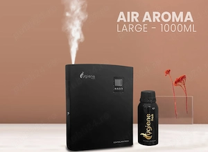 Difuzor profesional parfum ambiental 1000 ml aparat 2,5 kg metalic display digital programabil
