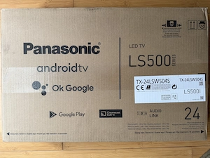TV Panasonic 24  Smart Android, Chromecast, NOU