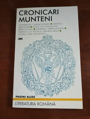 184. Carte, Cronicari munteni 
