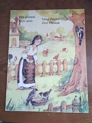 188. Carte Puzzle, Trei prieteni, Corina Firuță 