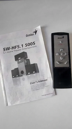 Sistem audio Genius SW-HF5.1 5005 Home Theater