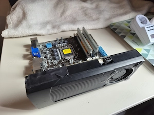 kit placa de baza + memorie RAM + placa video - imagine 2