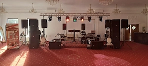 Sunet,Orga,solista, schela de lumini