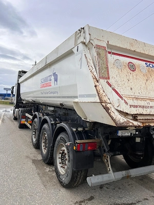 Ansamblu cap tractor IVECO + semiremorca basculabila SCHMITZ  stare foarte buna, gata de lucru - imagine 4