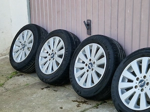 jante 5x112 aliaj r16 roti plw superbe Audi A4 Sharan Golf Passat Skoda Seag Leon Altea Jetta Caddy - imagine 3